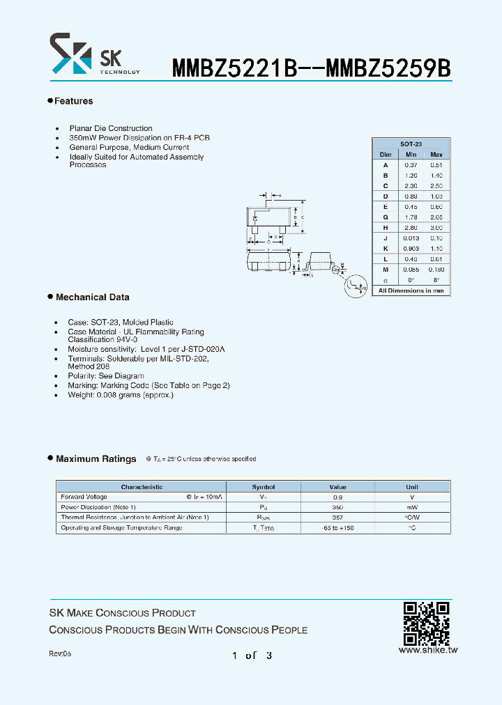 MMBZ5221B_8077705.PDF Datasheet