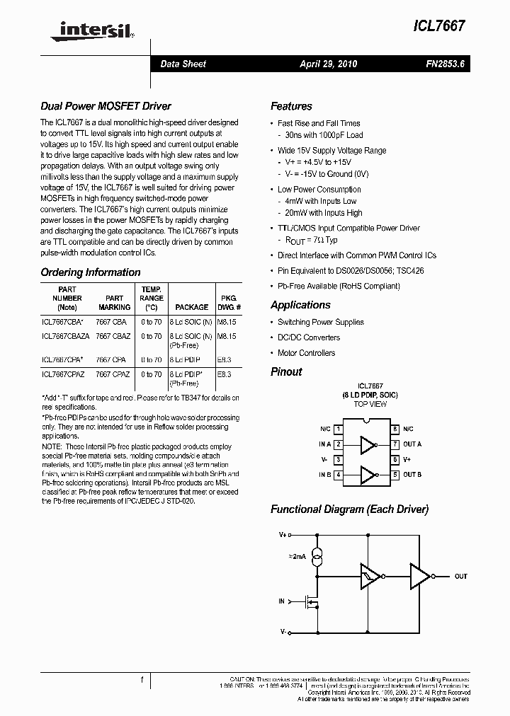 ICL7667CBAZA-T_8078000.PDF Datasheet