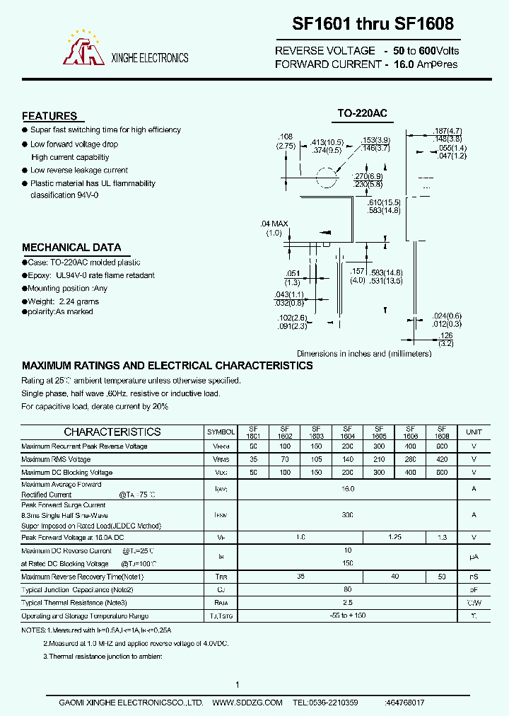 SF1601_8078994.PDF Datasheet