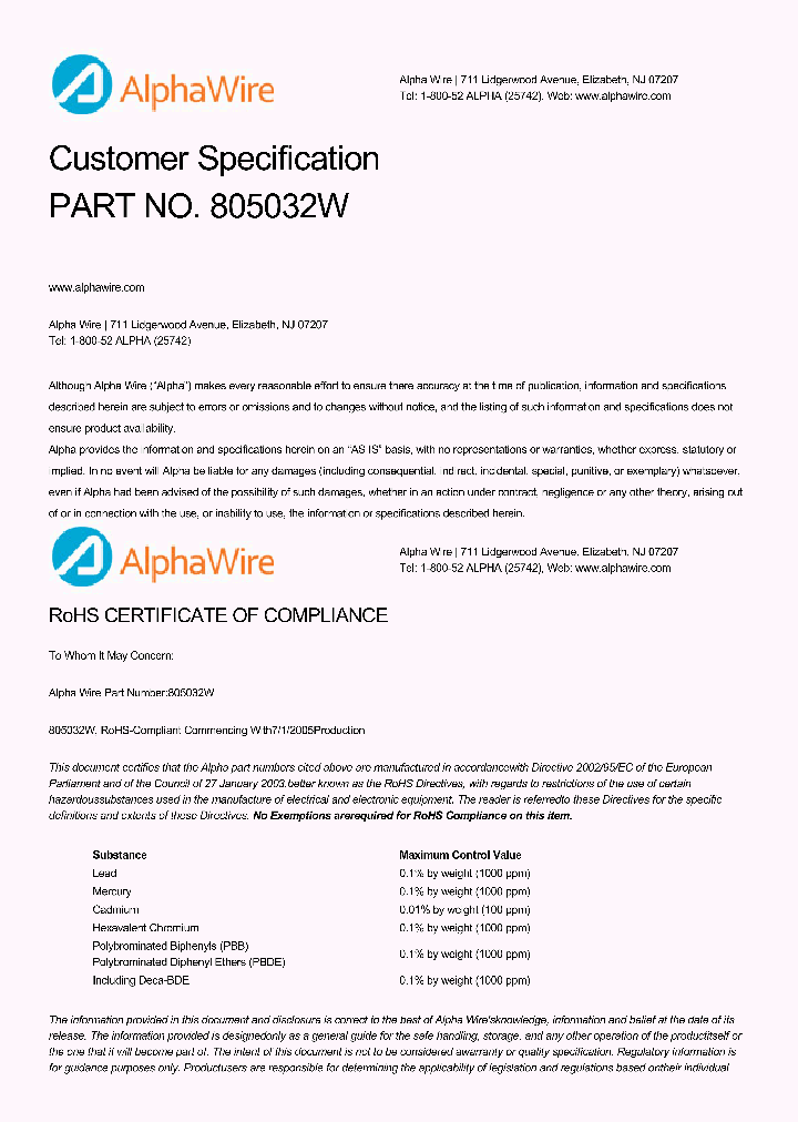 805032W_8080584.PDF Datasheet