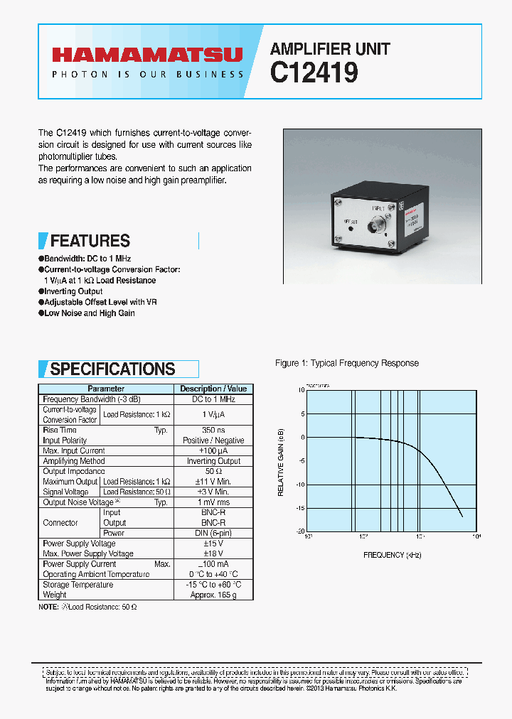 C12419_8081248.PDF Datasheet