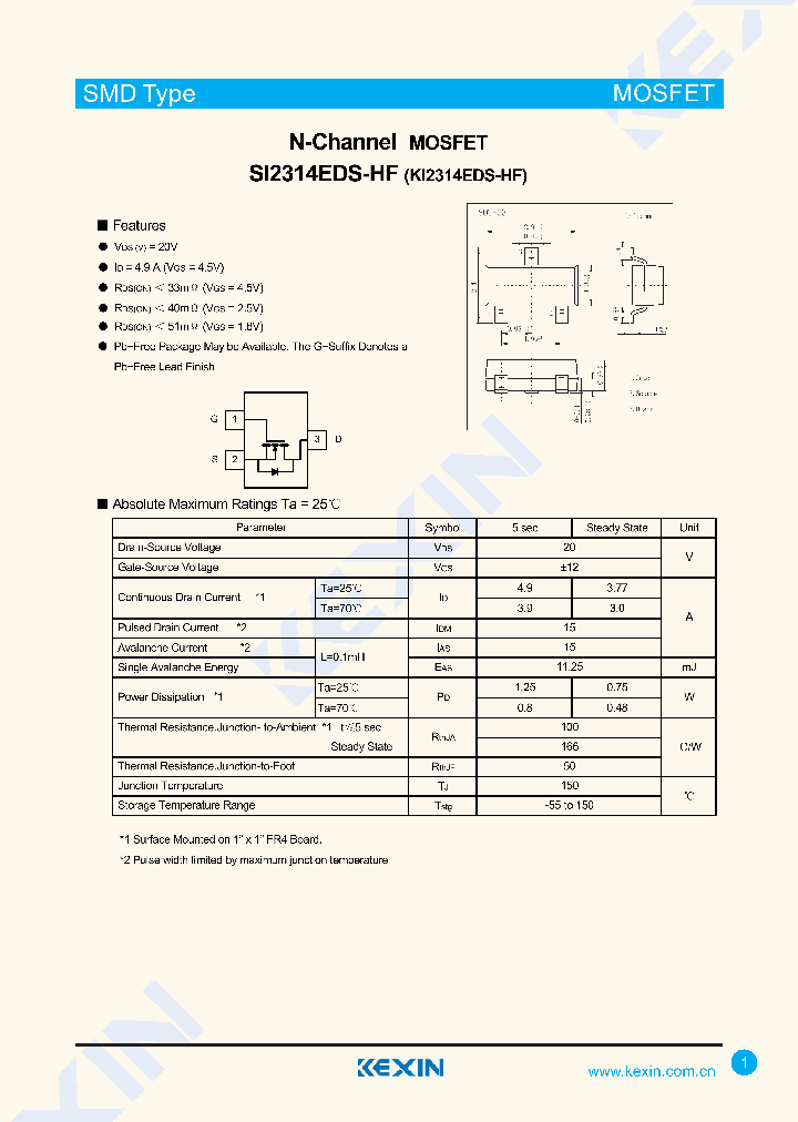 SI2314EDS-HF_8081474.PDF Datasheet