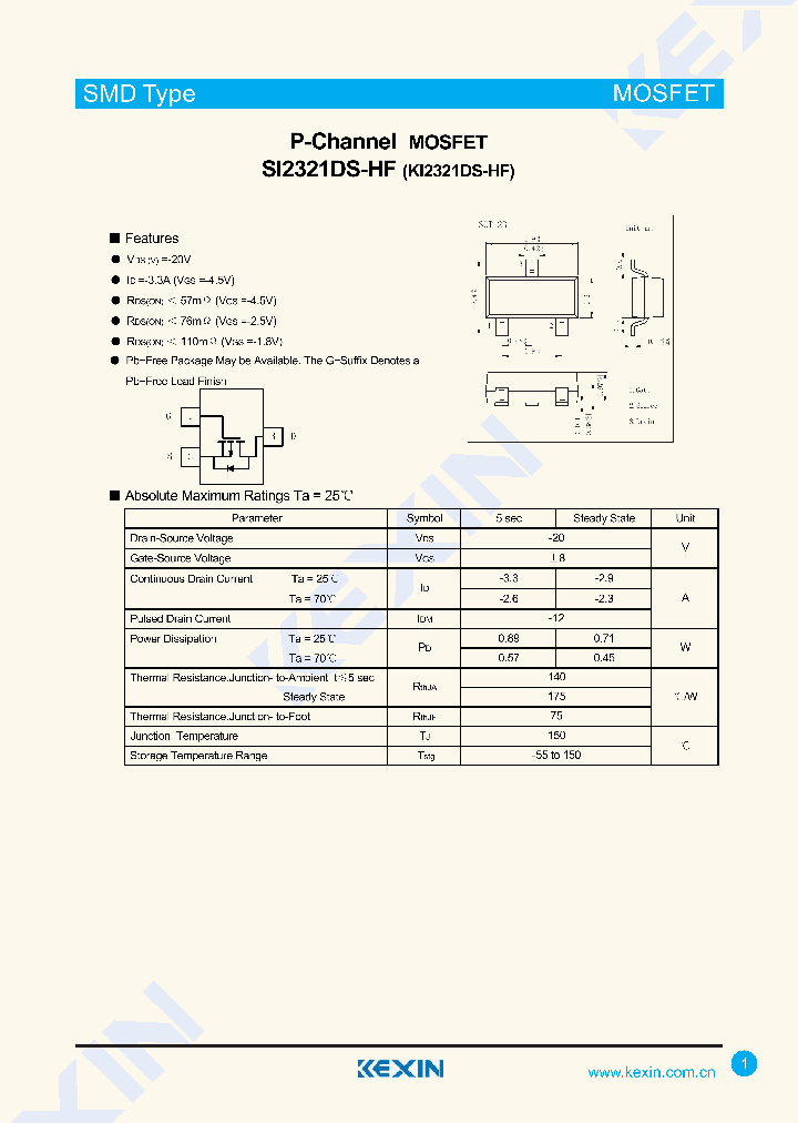 SI2321DS-HF_8081489.PDF Datasheet