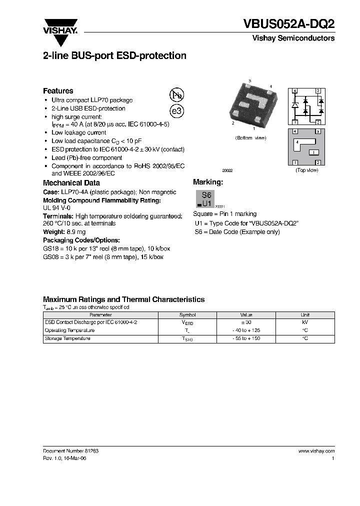 VBUS052A-DQ2_8081964.PDF Datasheet