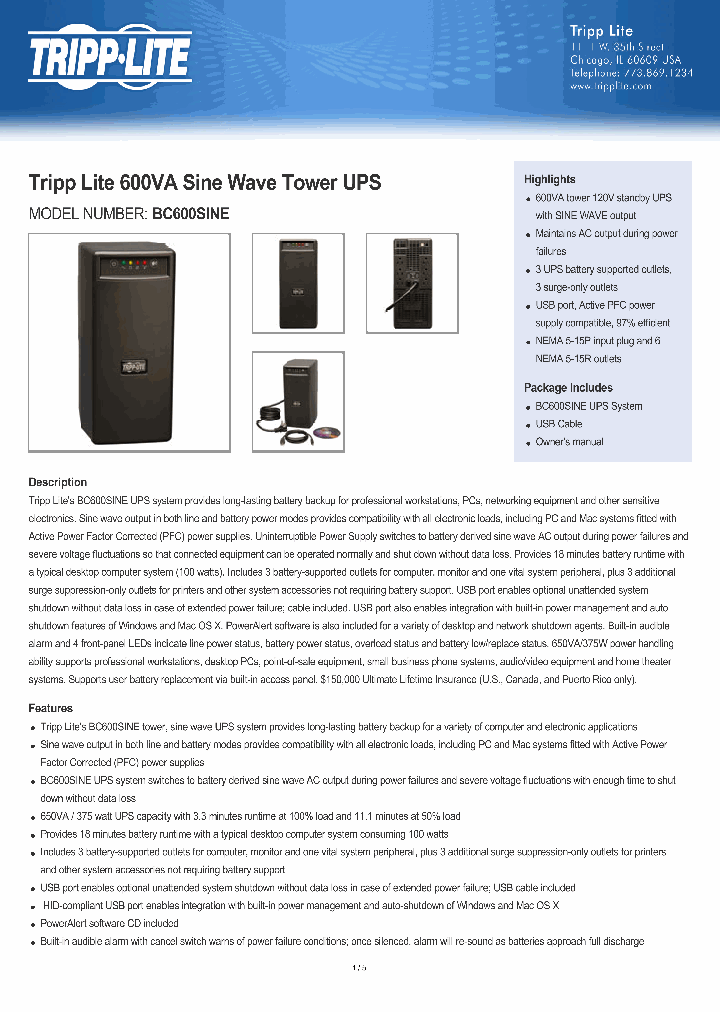 BC600SINE_8082683.PDF Datasheet
