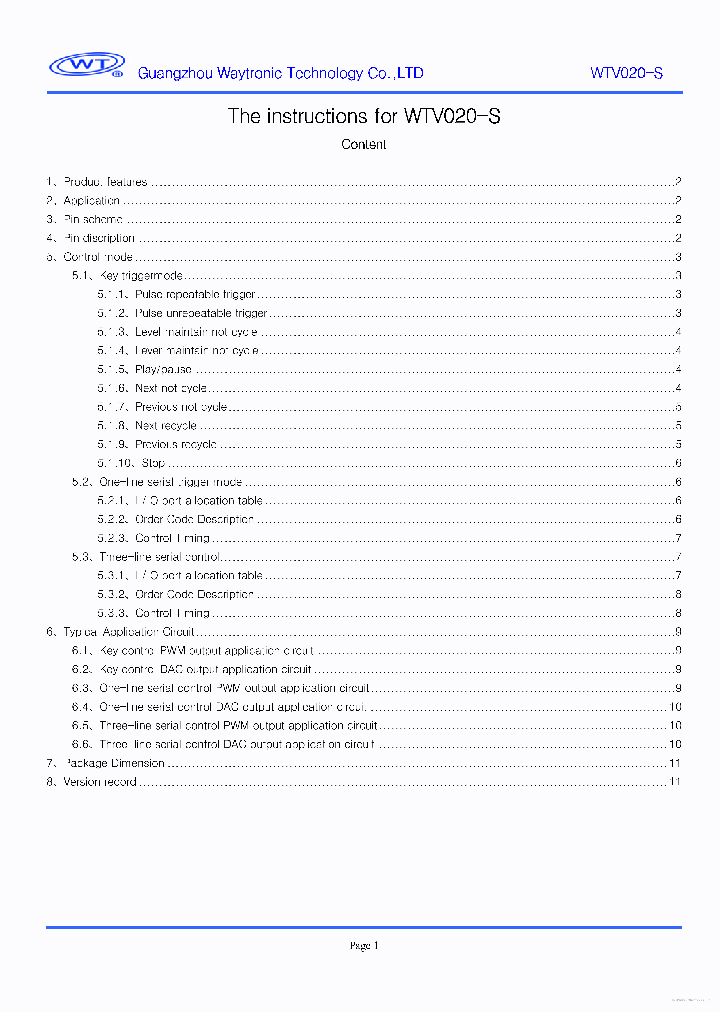 WTV020-S_7814368.PDF Datasheet