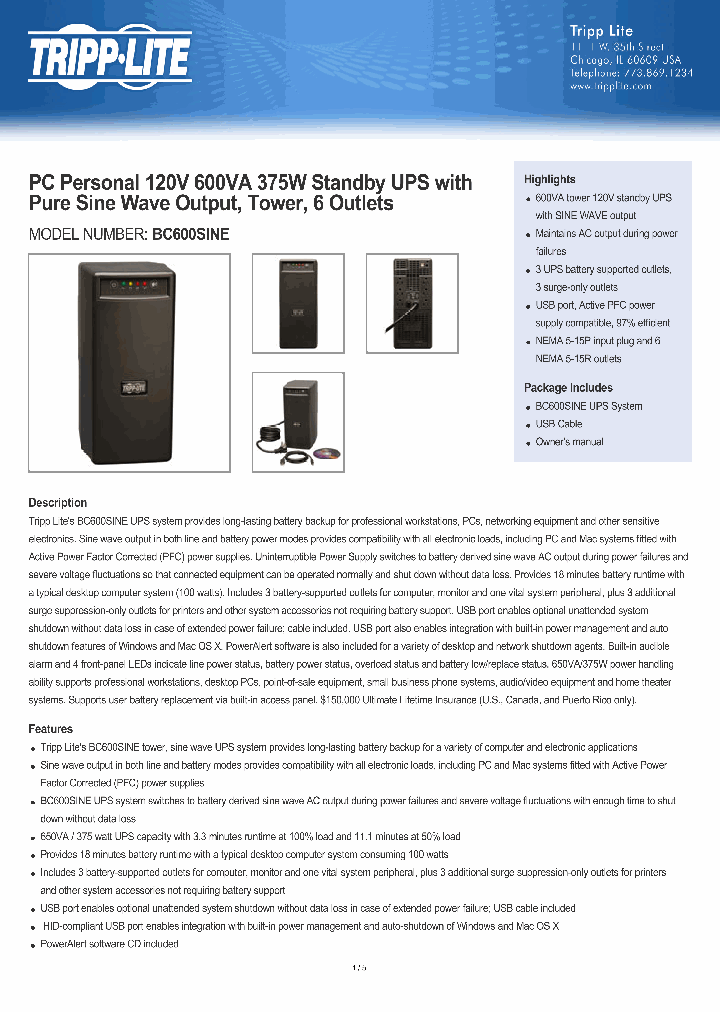 BC600SINE-15_8082684.PDF Datasheet
