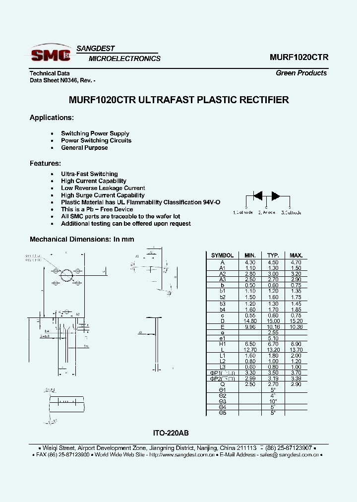 MURF1020CTR_8082832.PDF Datasheet