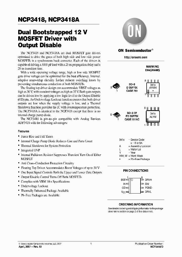NCP3418DR2G_8082949.PDF Datasheet