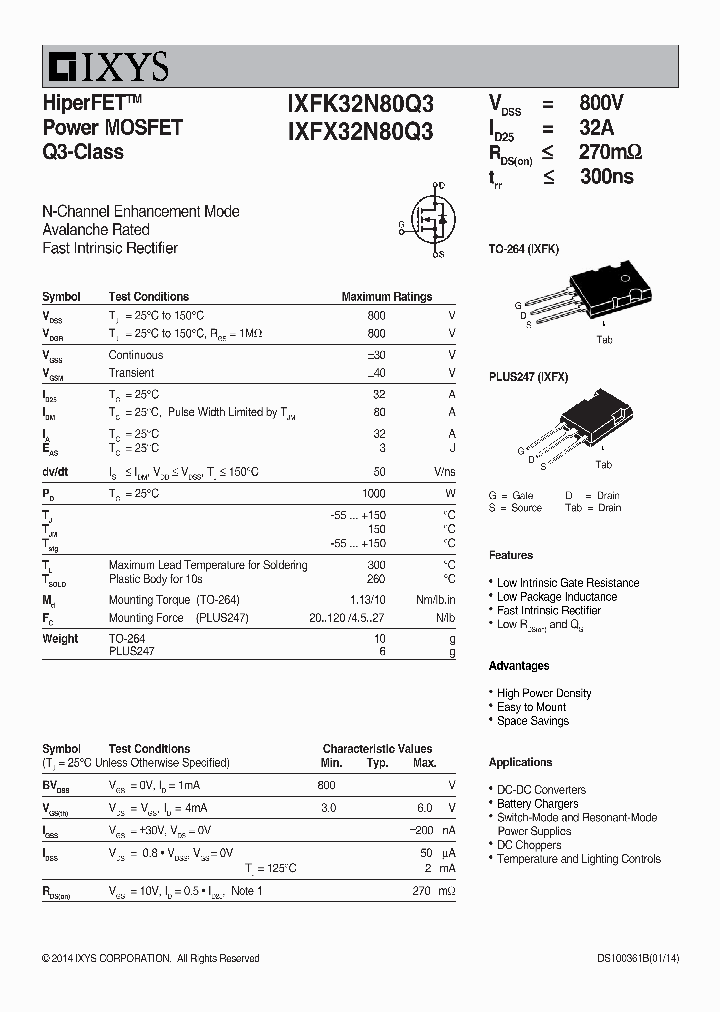 IXFK32N80Q3_8082983.PDF Datasheet