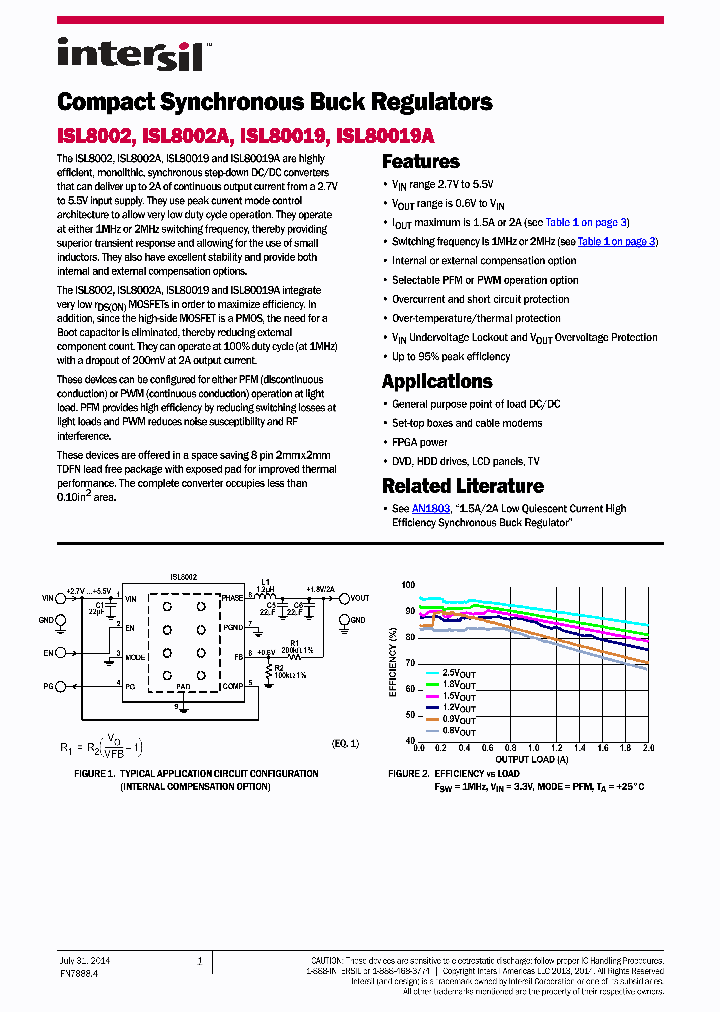 ISL80019_8083402.PDF Datasheet
