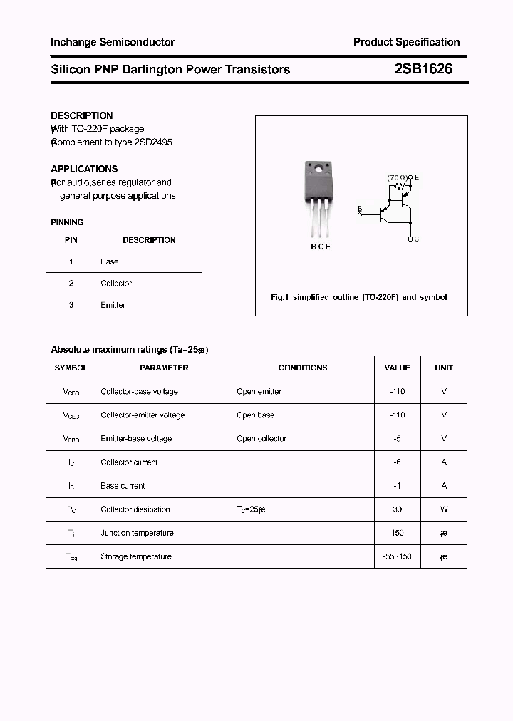 2SB1626_8083445.PDF Datasheet