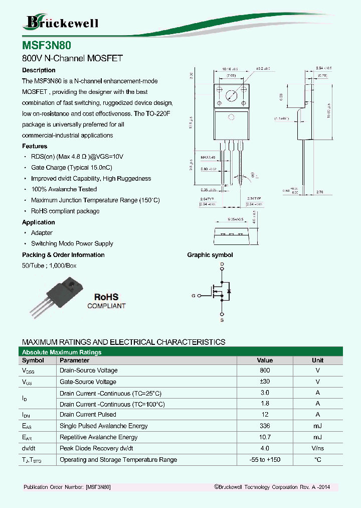 MSF3N80_8083880.PDF Datasheet