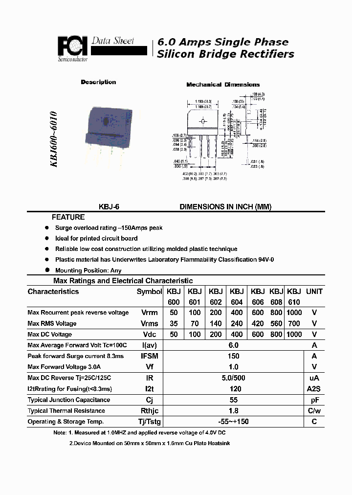 KBJ608_8085055.PDF Datasheet