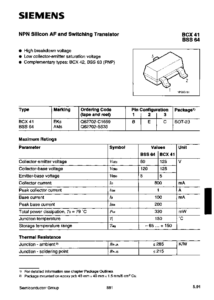 BCX41E6327_8087548.PDF Datasheet