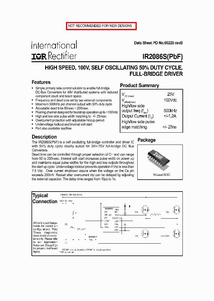 IR2086SPBF_8086315.PDF Datasheet
