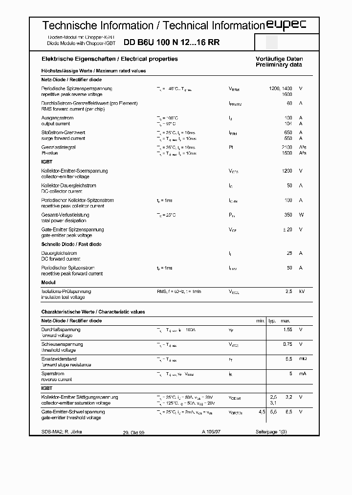DDB6U100N12RR_8087320.PDF Datasheet