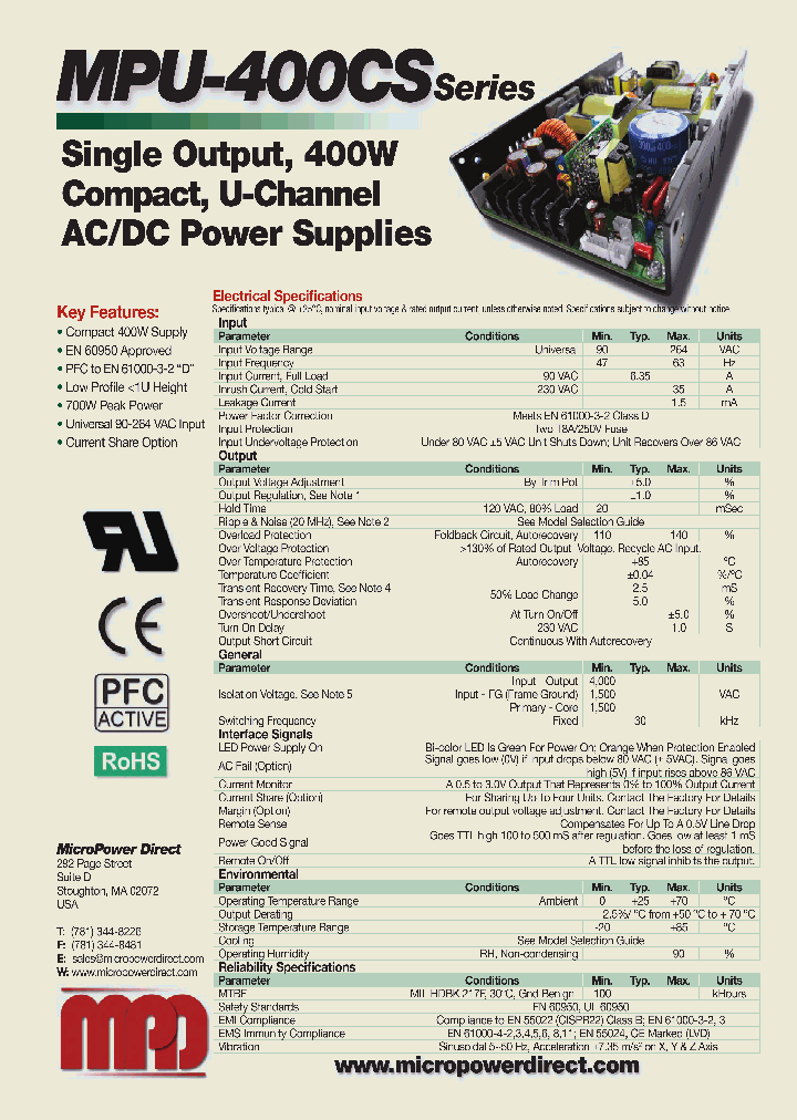 MPU400CS48YZI_8088550.PDF Datasheet