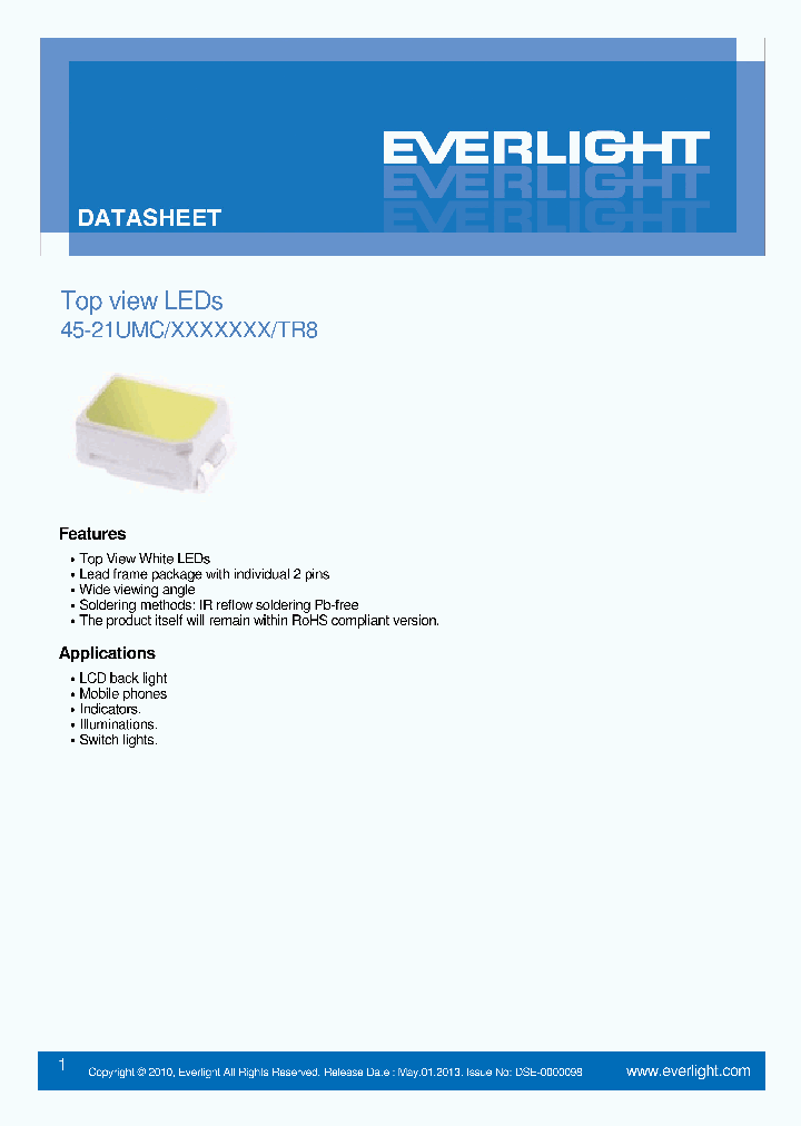 45-21UMC-XXXXXXX-TR8_8088829.PDF Datasheet