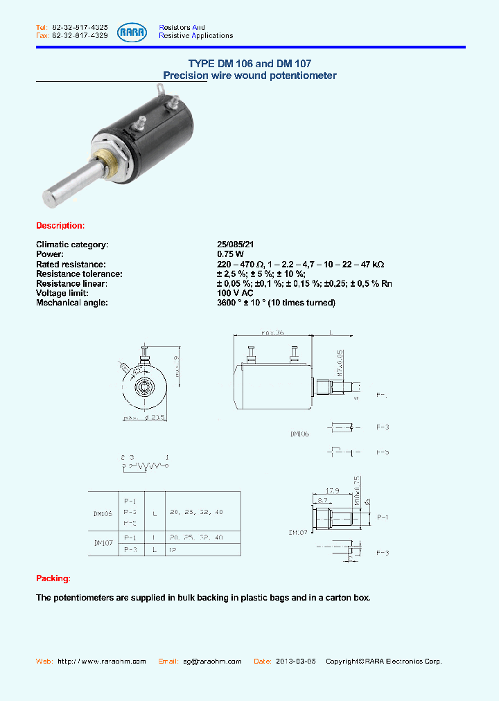 DM106_8089563.PDF Datasheet