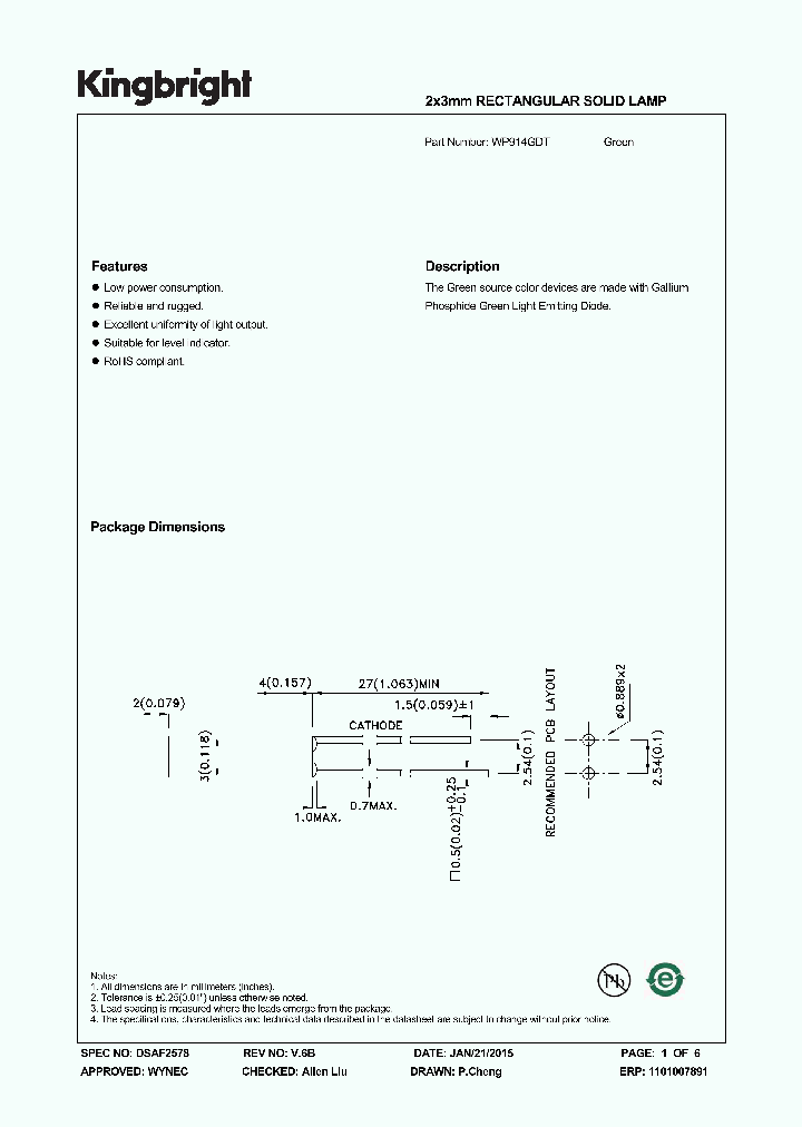 WP914GDT-15_8089593.PDF Datasheet