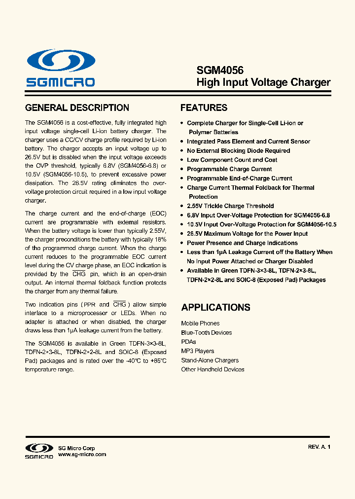 SGM4056_8089619.PDF Datasheet