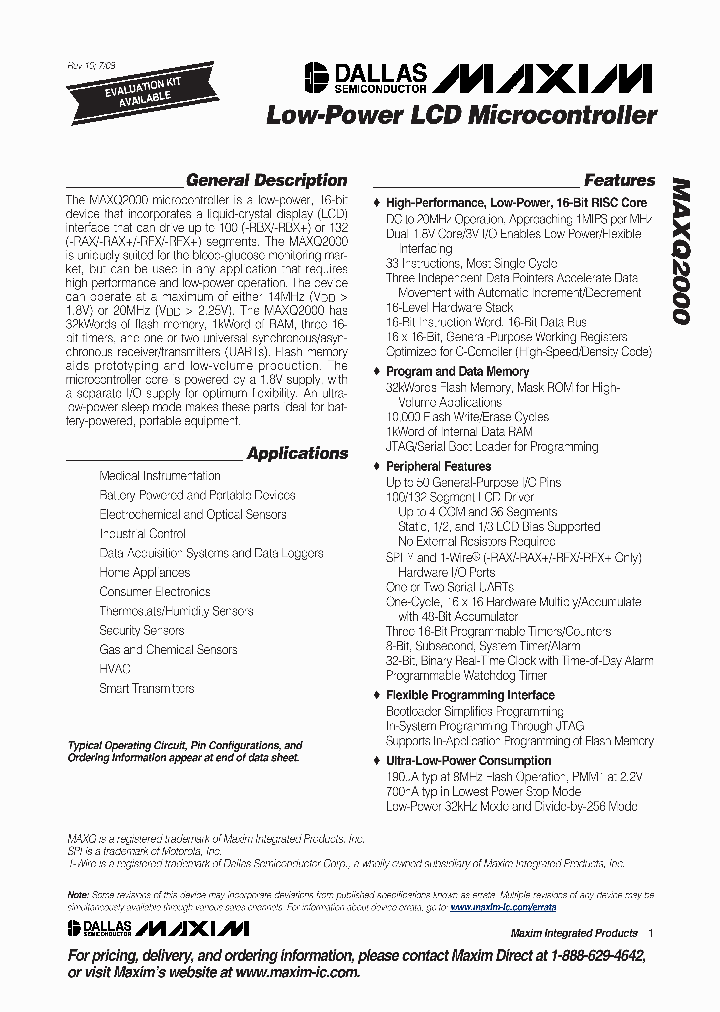 MAXQ2000-RFX_8089255.PDF Datasheet