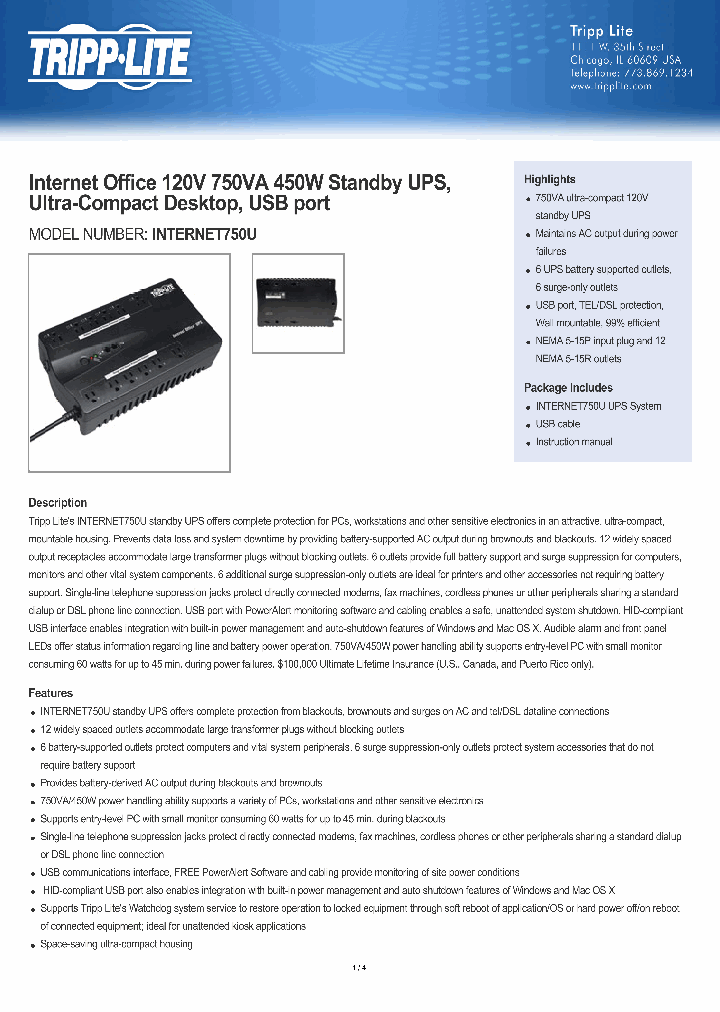 INTERNET750U-15_8089868.PDF Datasheet
