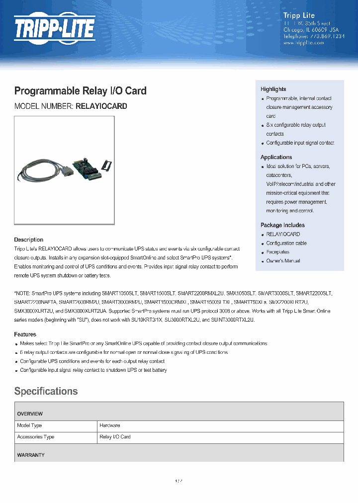 RELAYIOCARD_8089920.PDF Datasheet