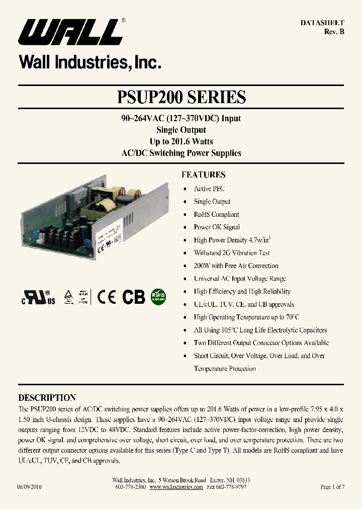 PSUP-200-15C_8090913.PDF Datasheet