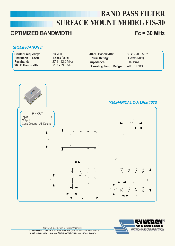 FIS-30_8091089.PDF Datasheet