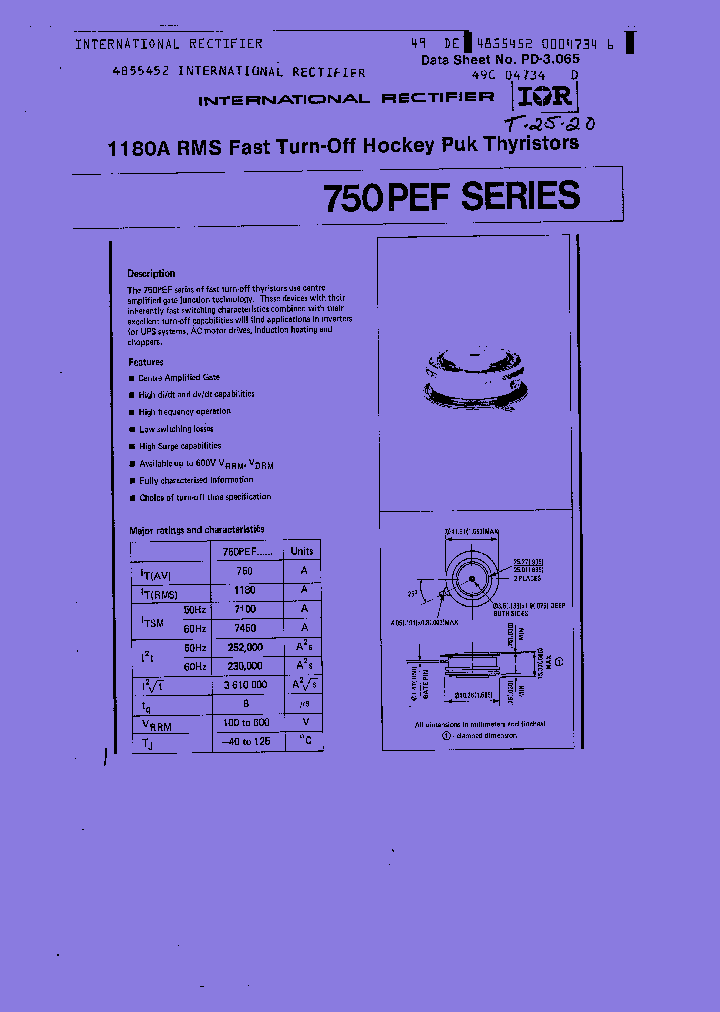 750PEF60_8091866.PDF Datasheet