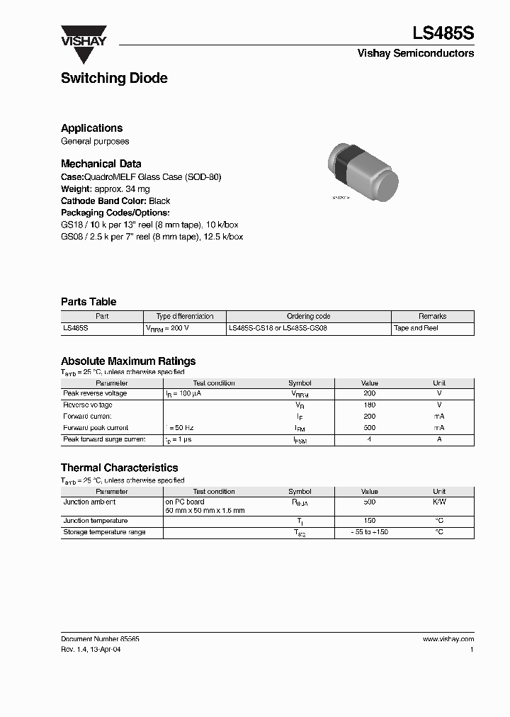 LS485S-GS18_8091359.PDF Datasheet