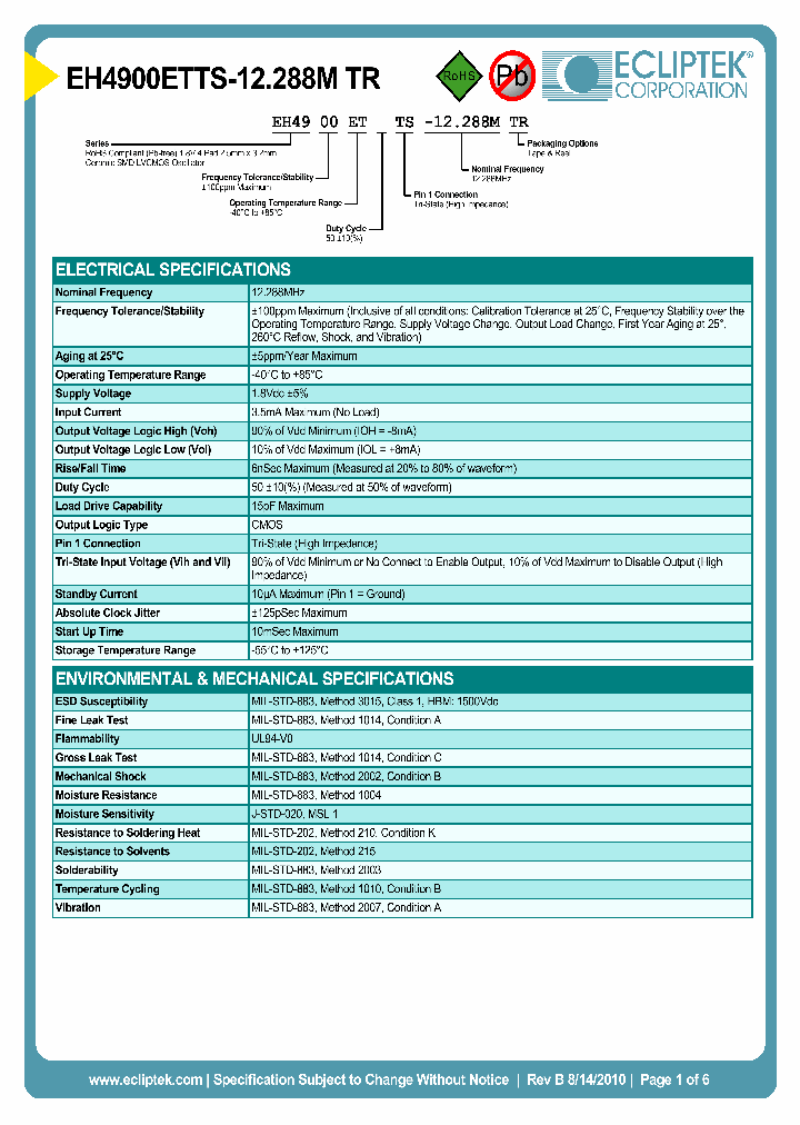 EH4900ETTS-12288MTR_8090571.PDF Datasheet