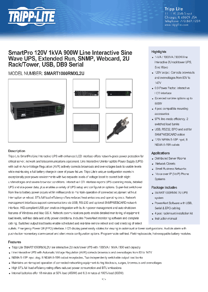 SMART1000RMXL2U_8092953.PDF Datasheet