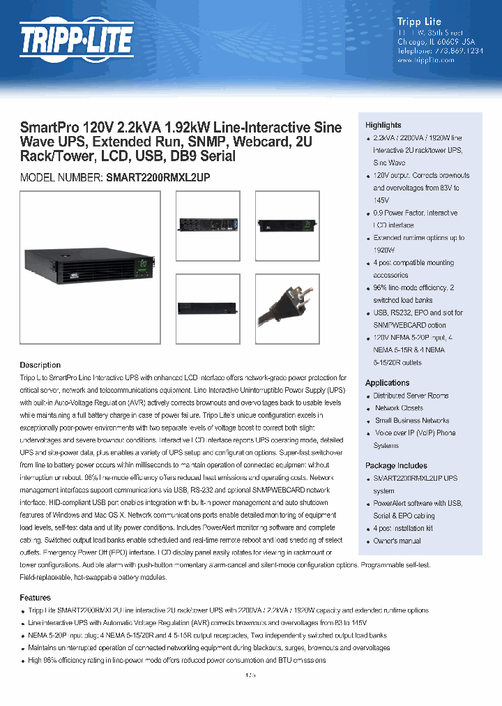 SMART2200RMXL2UP_8092956.PDF Datasheet