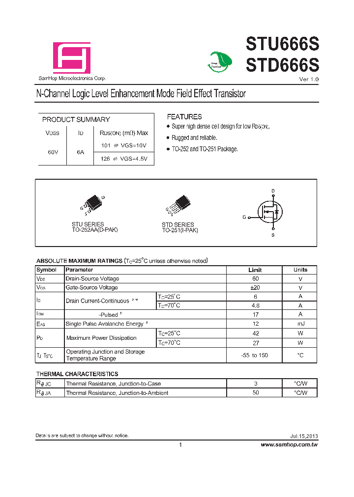 STD666S_7820010.PDF Datasheet