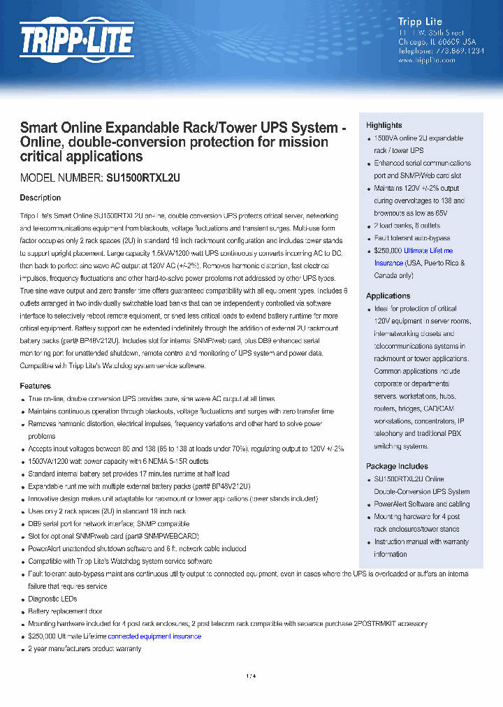 SU1500RTXL2U_8095513.PDF Datasheet