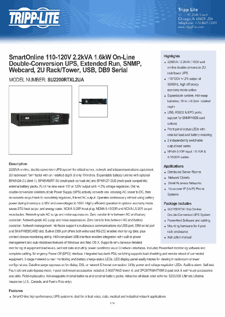 SU2200RTXL2UA-15_8095523.PDF Datasheet