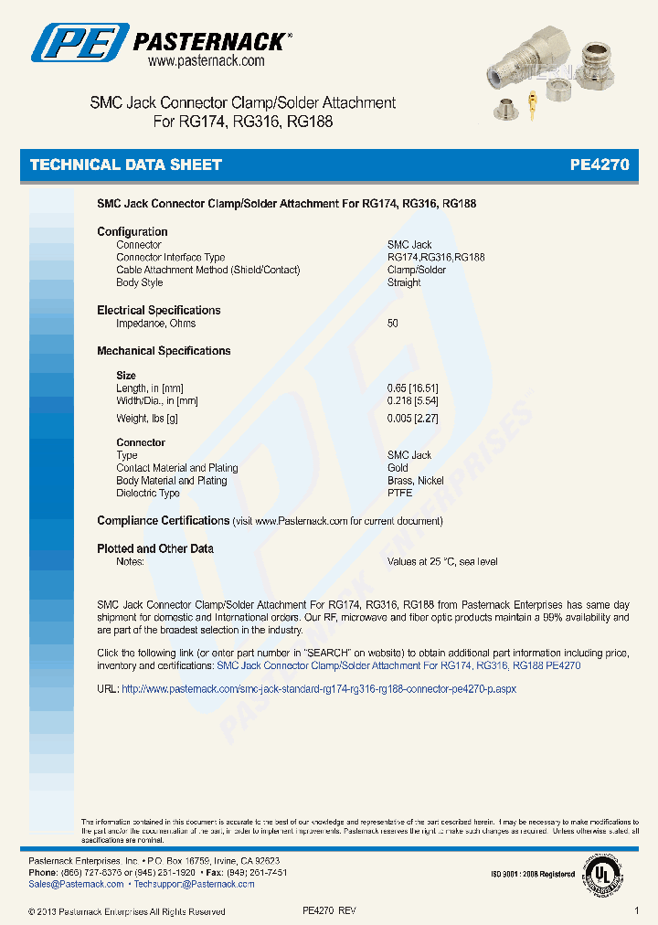 PE4270_8095700.PDF Datasheet