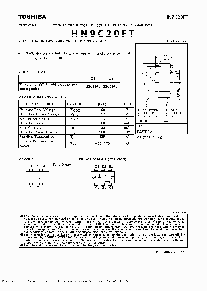 HN9C20FT_8096646.PDF Datasheet