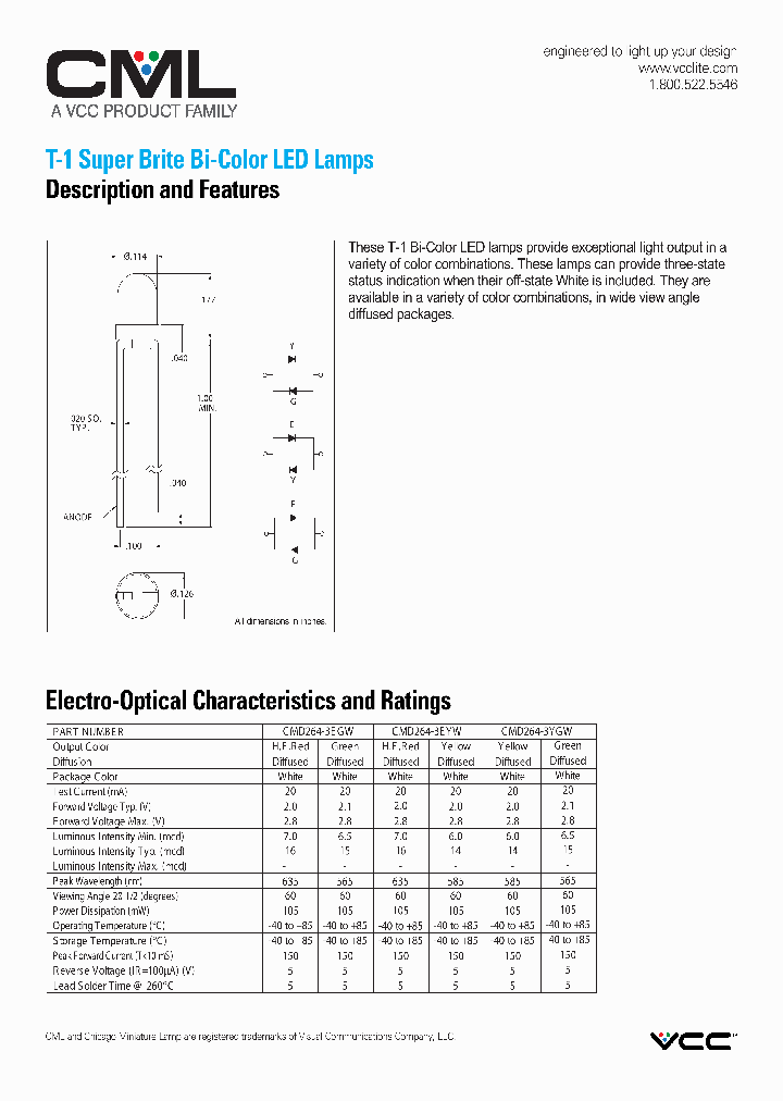 CMD264-3EGW_8098131.PDF Datasheet