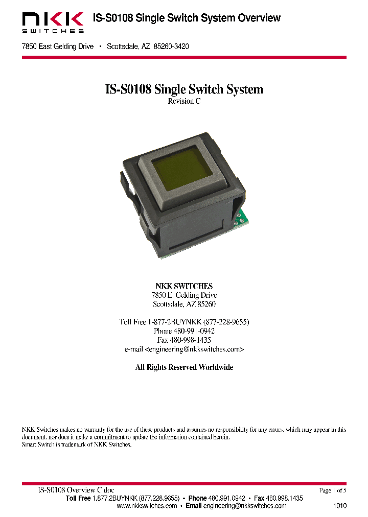 IS-S0108_8098238.PDF Datasheet