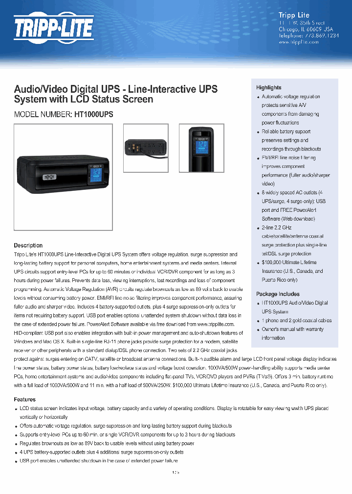 HT1000UPS_8099554.PDF Datasheet