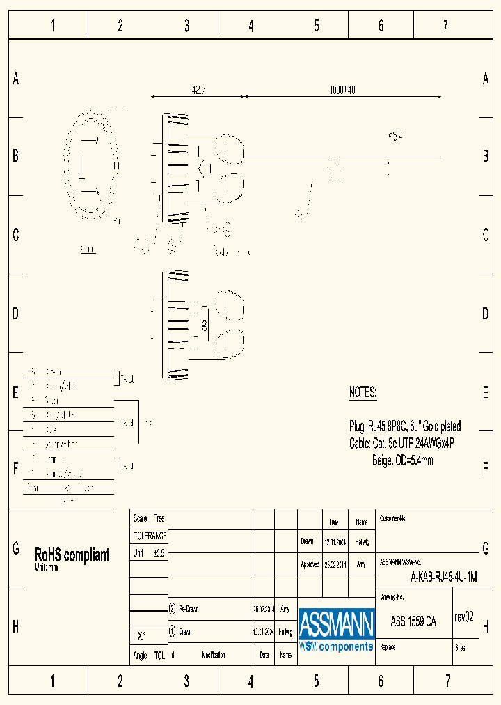 A-KAB-RJ45-4U-1M_8101145.PDF Datasheet