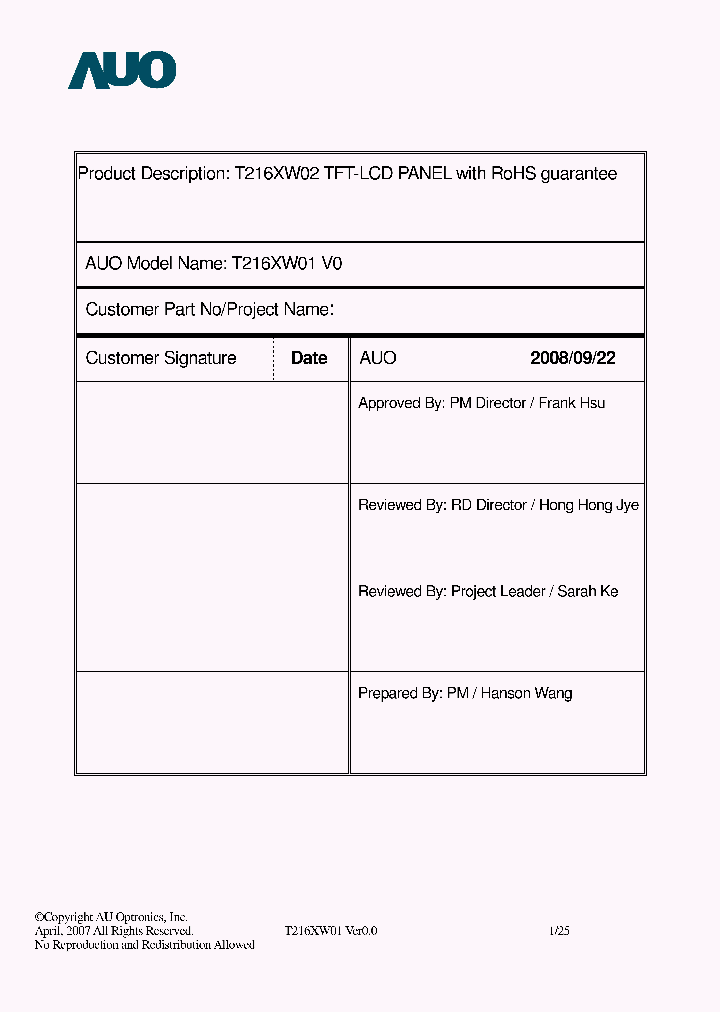 T216XW01-V0_7815668.PDF Datasheet