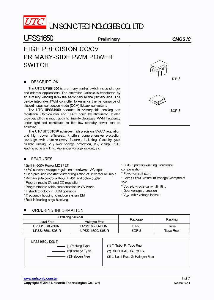 UPSS1650L-D08-T_8103123.PDF Datasheet