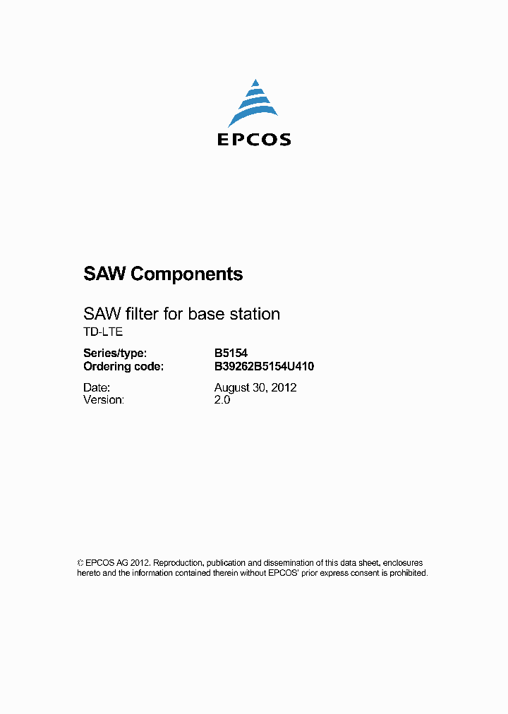 B39262B5154U410_8103342.PDF Datasheet