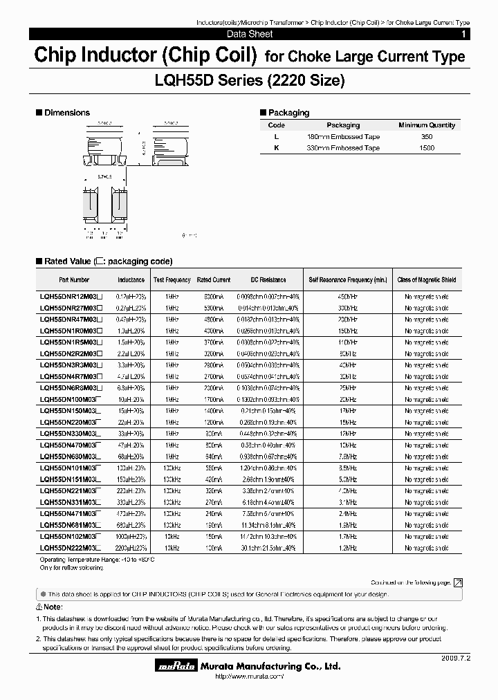 LQH55DN4R7M03L_8103617.PDF Datasheet