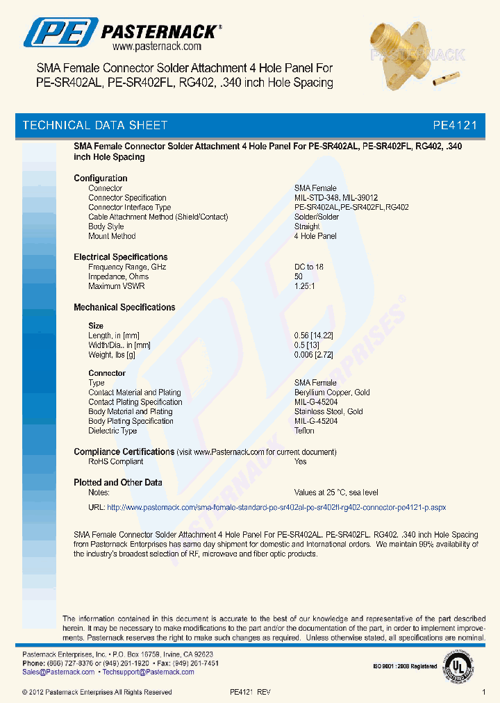 PE4121_8104867.PDF Datasheet